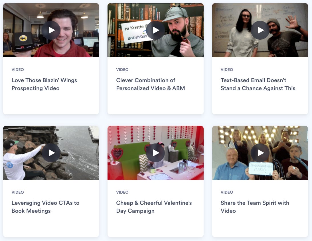 video-in-the-sales-process-video-library-example
